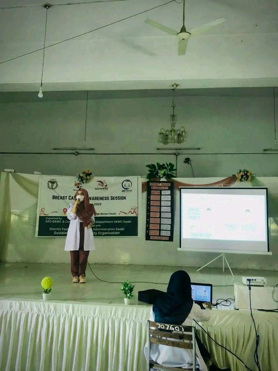 Breast Cancer Awareness Session at GKMC Swabi