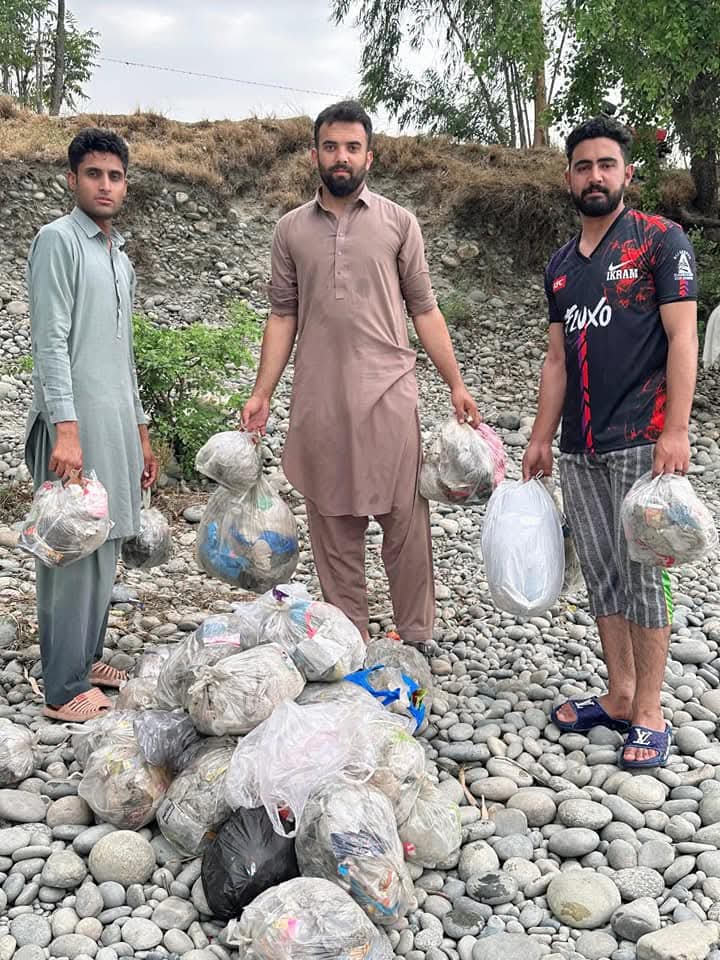 River Indus Cleanliness Drive in Hund Area, Swabi
